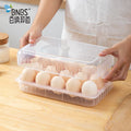 10/15 Grids High Quality Plastic Transparent Egg Tray Holder With Lid Plastic Containers for Food