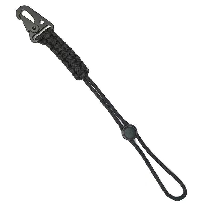 Paracord Olecranon Buckle Key Chain Water Bottle Lanyard Hand-woven Portable Backpack Lanyard Accessories Adjustable
