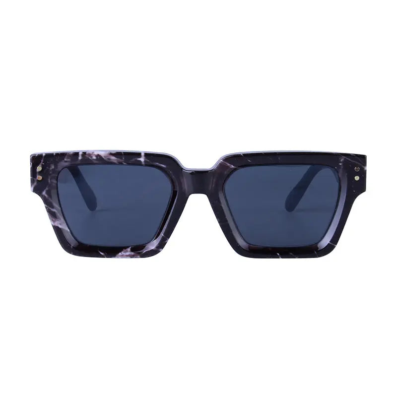 Hot Shades Sunglasses Manufacturer Women Big Rectangle Brand Designer Fashion Square Wholesale Vintage Sunglasses