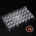 2021 Hot Sale Unique Customized Polycarbonate Chocolate Mold Round Chocolate Candy Cake Molds