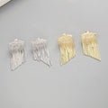 High Quality Women's Hip Hop Tassel Earrings Gold Plated Multi-Layer Fashion Jewelry for Trendy Style for Wedding or Gift