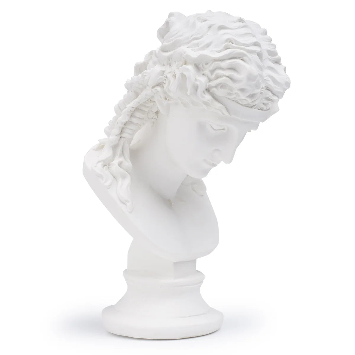 Wholesale Resin European Ariadne Portrait Bust Sculpture SKC06 Hand-painted Lifelike Statue for Desk Ornament Home Decoration