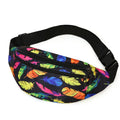 New Design Durable Nylon Chest Waist Belt Bag Running Sport Crossbody Shoulder Messenger Bag for Women Men
