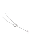 Wholesale New Fashion 925 Silver Circular Wafer Pendant Necklace Rhodium Plated Link Chain for Women's Engagement Wedding Gift