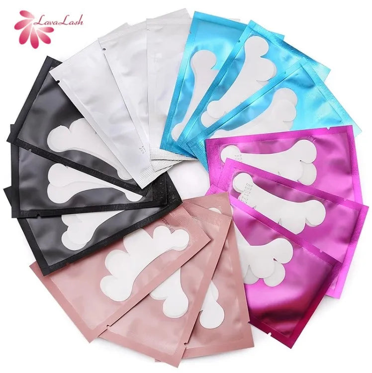 Grafting Lash Eye Pads Eyelashes Extension Cloud Shape Stickers Hydrogel Patches Grafting Lash Use