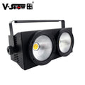 VSHOW BL200 New Arrival  LED Blinder 2 Heads 2PCS 100W COB WW CW Warmwhite Coolwhite LED Blinder Light Stage Audience Light