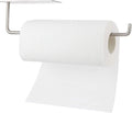 HOMEDEC Self Adhesive 304 Stainless Steel Chrome Wall Mounted Bathroom Modern Roll Tissue Storage Shelf Paper Holder 3 Years