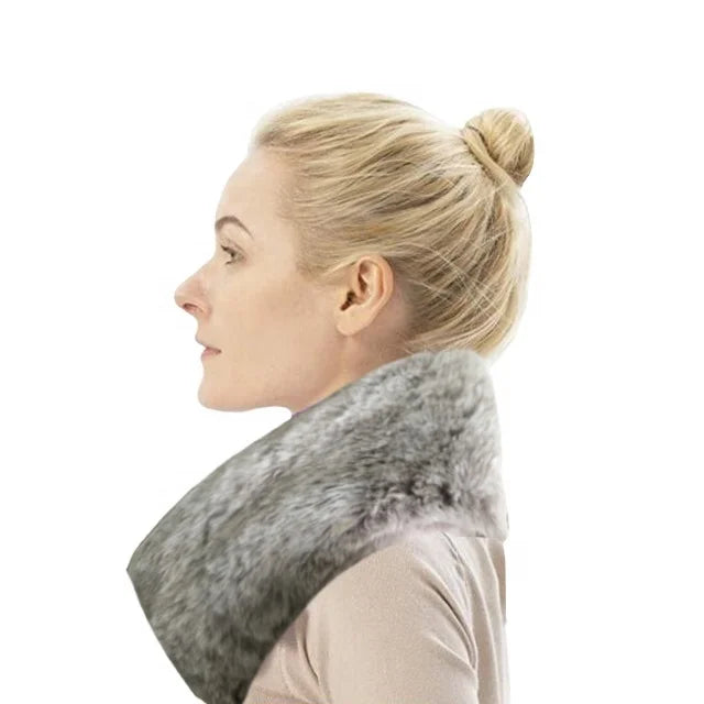 Microwavable Neck Shoulder Body Wrap Heating Pad Lavender Pillow Tourmaline Heating Pad