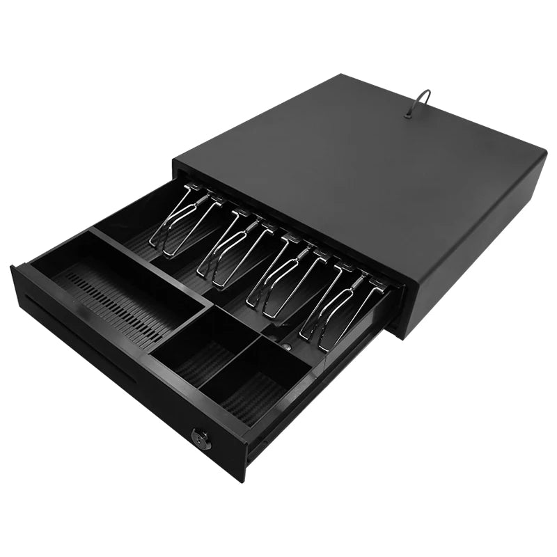 335D Cash Drawer Box Computer Cash Register Universal Large Capacity Easy to Put in and Out Strong and Durable