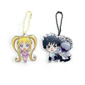 Custom Design Double Sided Rainbow Hologram Keychain Acrylic Hologram Pendant