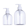 250ml 500ml Liquid Hand Sanitizer Transparent Packaging Pump Bottle Shampoo Bottle