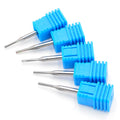 3.175 4 5 6 8 10mm Straight Slot Wood Cutter CNC Solid Carbide Two Double Flute CNC Router End Mill Milling MDF Plywood Bit