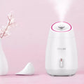Lavalash Maoer Face Spray Steamer Portable USB Nano Spray Atomization Fruit & Vegetable Steamer Pink/White 120ml Water Tank