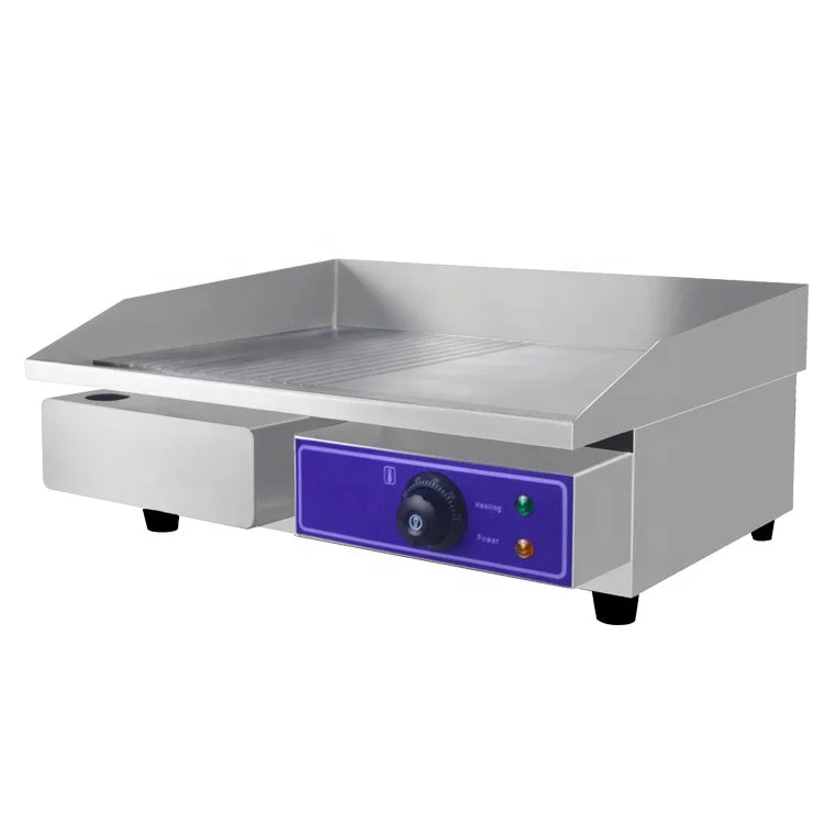 Wholesale Commercial Cast Iron Electric Griddle Grill for Hotels and Restaurants