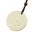 White Lava Stone Charms Jewelry Germanium Pendant Quantum 3000cc Health Fashion Gift with Authenticity Card & Box