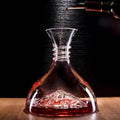 STOCK Hot Sale DLT Brand Handmade Creative Glass Wine Crystal Decanter Bottle Set Special Mountain Bottom Decanter for Home