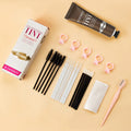 Color Brow Tint Eyebrow Tint Developer Hybrid Brow Dye Black Coffee Brown 3 Colors