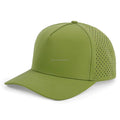 Custom Designer Logo Patch 5 Panel Waterproof 100% Polyester Fruit Sport Golf Dad Baseball Cap Laser Cut Perforated Four Seasons MegaBDM