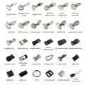 Factory Direct Supply Metal Buckle Clip Polyester Lanyard Accessories
