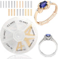 Completely Transparent Custom Plastic Reusable Ring Sizer Plastic Tool