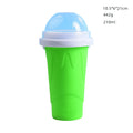 2025 TIK TOK Innovative Summer Food Grade Silicone Smoothie Cups Frozen Magic Slushie Cup Slushy Maker Cup