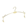 Exhibition Customized Superior Quality Underpants Senior Metal Lingerie Hangers