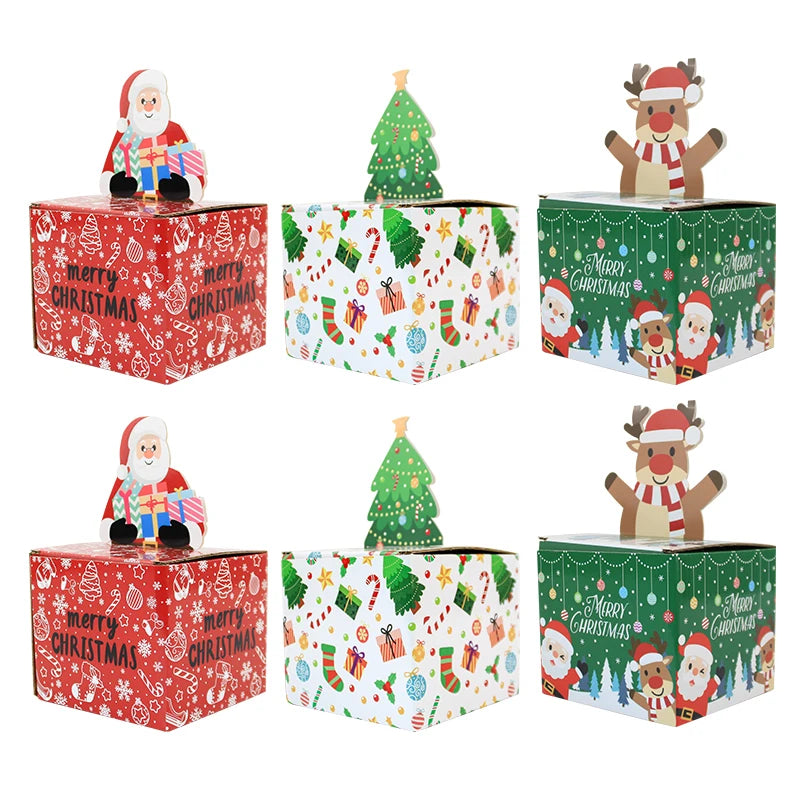 Merry Christmas Funny Best Friend Surprise Set with Pull Cash Gift Money Box Cardboard Paper Recyclable Foldable