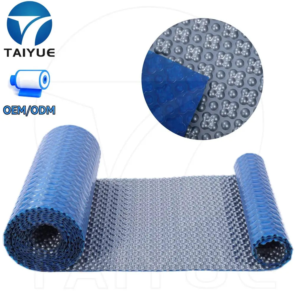 Factory Customized Quadruple Bubble Swimming Solar Pool Cover Thermal Heating Blanket for Outdoor Above Pool with CEEU AR