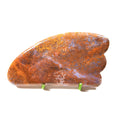 Huiying Handmade Mookaite jasper Stone Jasper Gem Guasha Board Claw Shape Body Massage