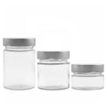 200 ml 580 750 180 380 ml Glass Jar ERGO 106 ml 212 ml 314 ml  With Silver High Cap for Preserving Food