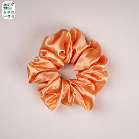 Custom 16/19/22 Momme 5CM 100% Mulberry Silk Scrunchies Women Hair Accessories