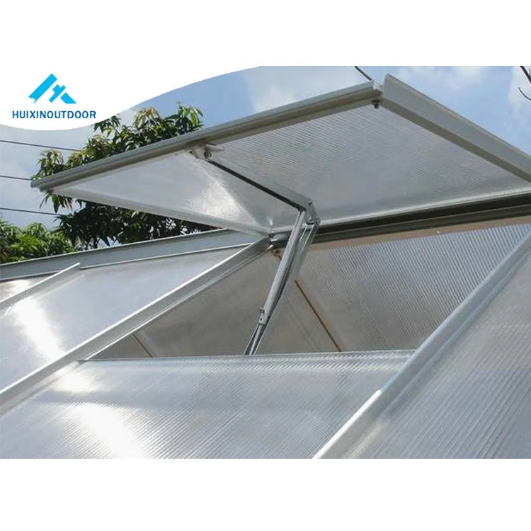 Gold Medal Factory Automatic Window Opener Temperature Sensing Modern Farmhouse Design Aluminium Material Greenhouse Accessories