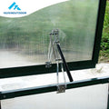 Super Convenient Garden Greenhouse Vent Roof Temperature Sensing Aluminium Glass Greenhouse Automatic Window Opener MegaBDM