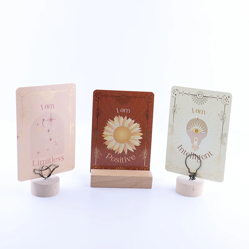 Customized Positive Affirmations Cards Women Motivational Mindfulness Cards