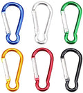 Colorful Aluminum Outdoor Rotation Carabiner Hook Factory Wholesale for Climbing Promotional Keychain & Carabiner Clip