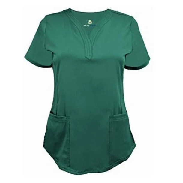 Wholesale Price Originals Natural Uniforms Women's Ultra Soft Y-Neck Scrub Set Premium Hospital Doctor Uniform