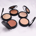 High Quality Vegan Matte Face Powder 5 Colors Custom Logo Waterproof Pressed Foundation Powder Wholesale