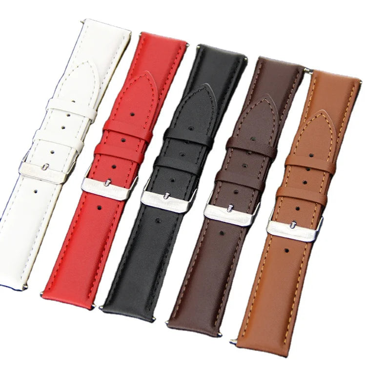 20mm 22mm Quick Release Luxury Leather Watch Strap for for Huami for for for Garmin