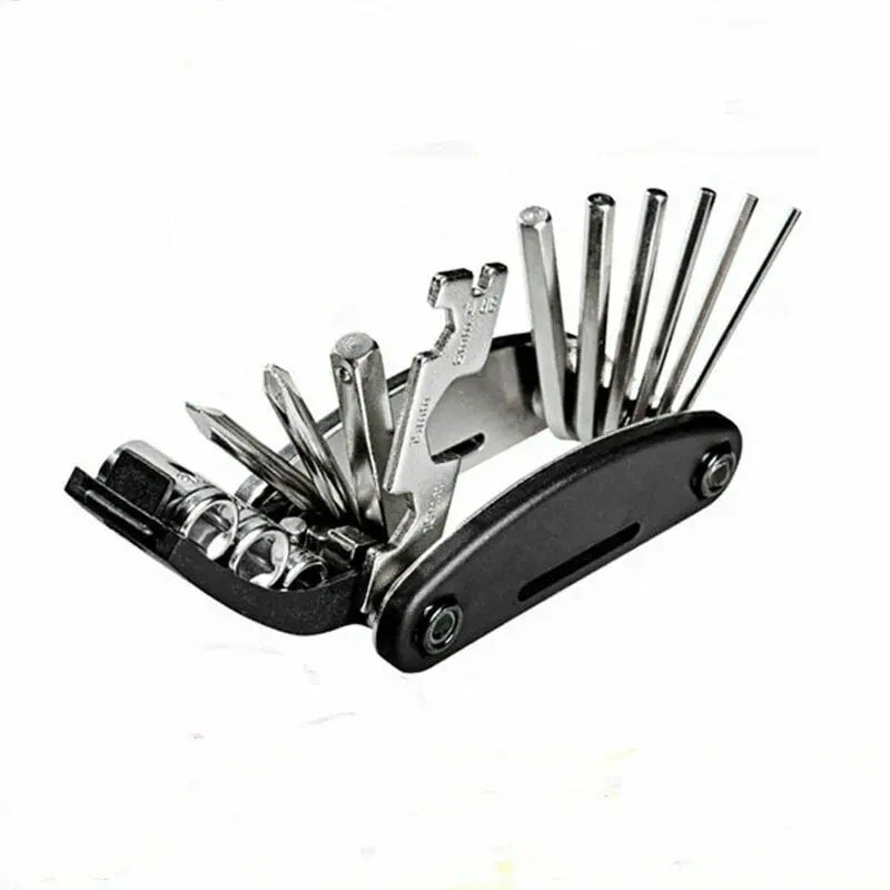 Mini Multifunction Repair Tool 16 in 1 Kit for Electric Scooter Folding Bike Screwdriver Hexagon Wrench Bike Tools