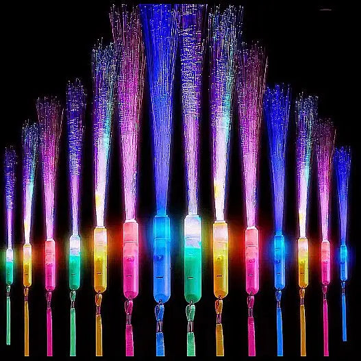 Promotion Led Light up Fiber Optic Wand Cheap Luminous Army Bomb for Kpop Supply