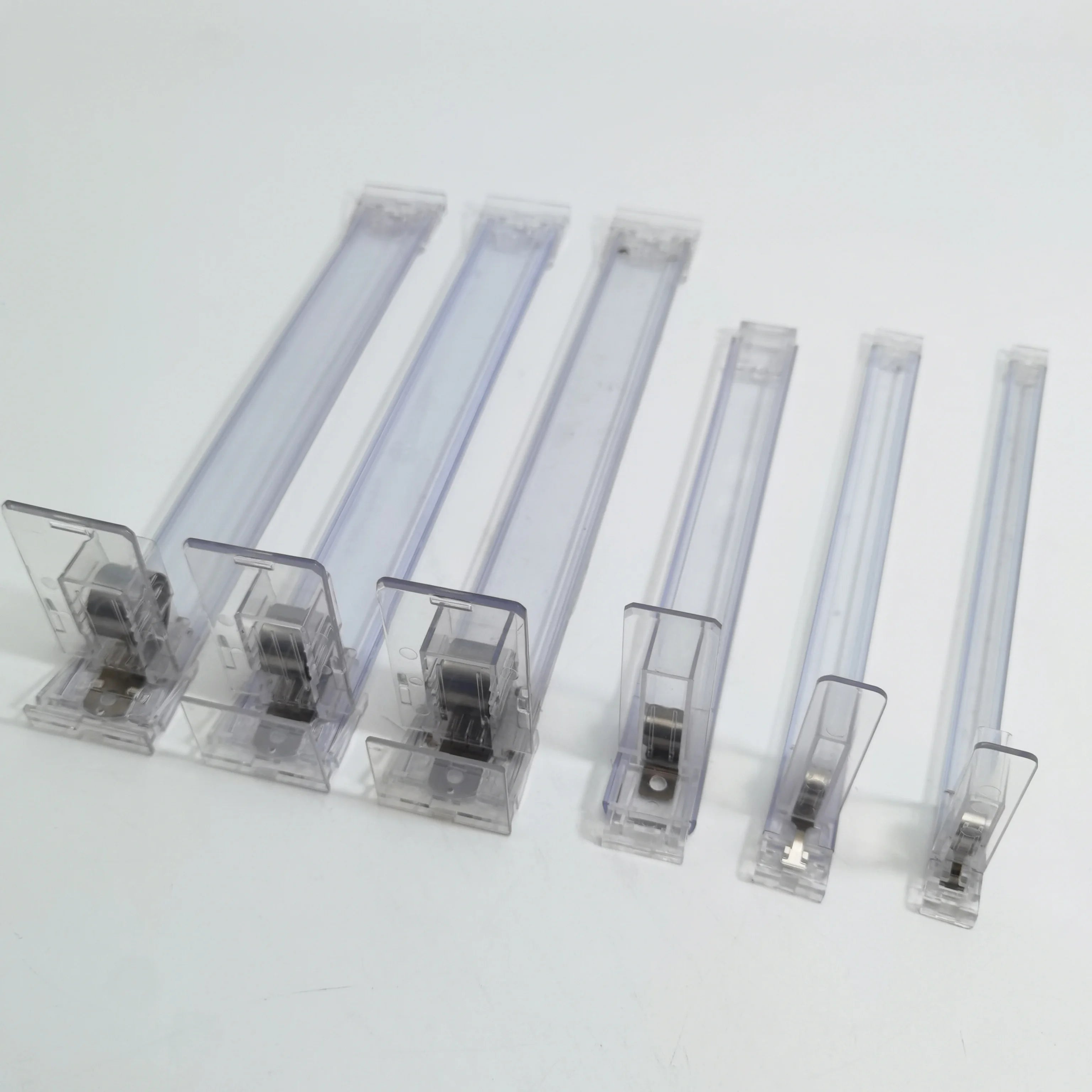 Wholesale OEM/ODM Tobacco Shelf Pusher Store Shop Adjustable Plastic Spring Loaded Shelf Pusher for Supermarket