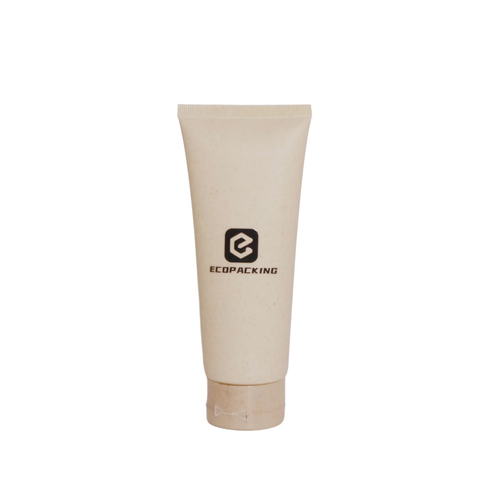 Custom Cheap Eco-friendly Biodegradable 15ml 20ml 30ml 50ml 60ml 100ml 200ml Cosmetic Container Wheat Straw Lip Balm Tube