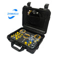 CJSHPSS Hydraulic High Precision Gauges Excavator Diagnostic Test Kits 0-3500 Hydraulic Pressure Gauge Set