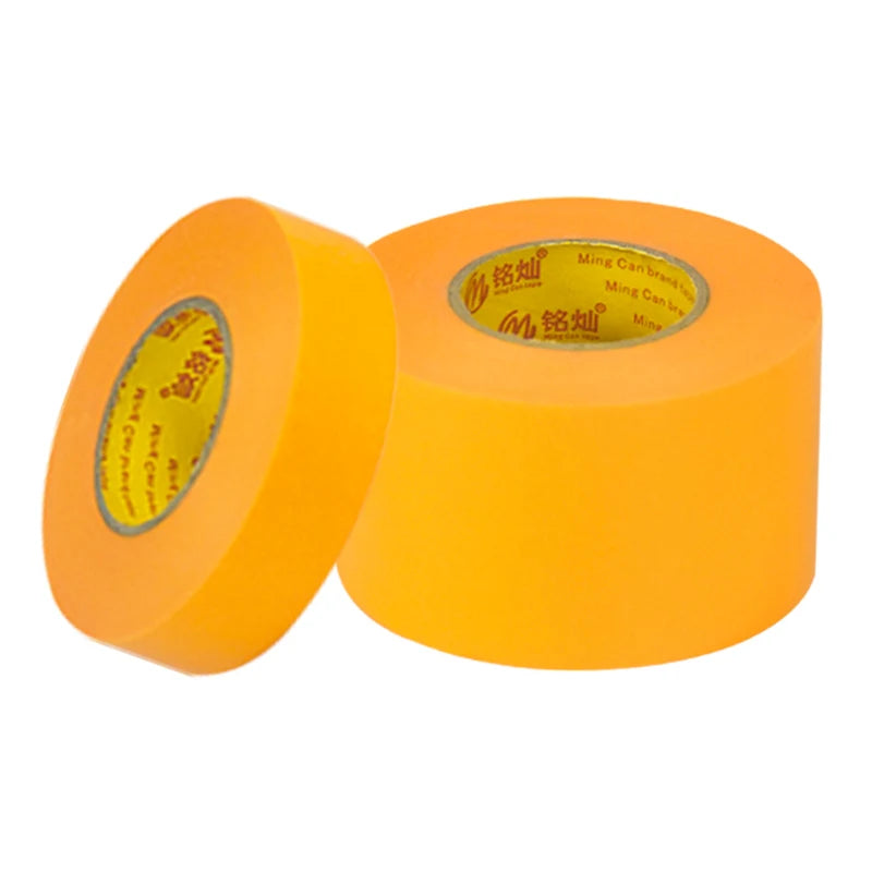 Mingcan Heat Resistance 100 Degree Goldband Logo Masking Tape for Car Automotive Painting Indoor Outdoor Use