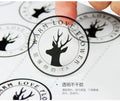 Transparent Self-adhesive Waterproof PET/PP Label Sticker for Supermarket/Grocery Promotion Advertising Trademark Customized