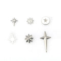 Stainless Steel Cross Star Octagonal Pendant Necklace Bracelet Waist Chain Accessories DIY Tagor Jewelry Jewelry