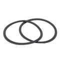 Sanitary Food Grade Black Tri Clamp 2"3"4" 6" EPDM Silicone PTFE NBR Ferrules Sanitary Silicone Gaskets for Closed Loop