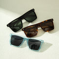 Luxury Handmade Customized Logo Oversized Unisex Thick Big Square Full Rim Durable Polarized Acetate Sunglasses