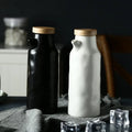 Nordic Kitchen Tableware Creative Kitchen Ceramic Oil Pot Soy Sauce Vinegar Bottle Oil Bottle Vinegar Pot Seasoning Bottle