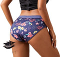 Cotton Printing 4 Layers Leak Proof Mid-Rise Absorbent Period Panties Women Period Underwear Girls Menstrual Briefs